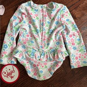 Fantasia Too Floral Swim Ruffle One Piece